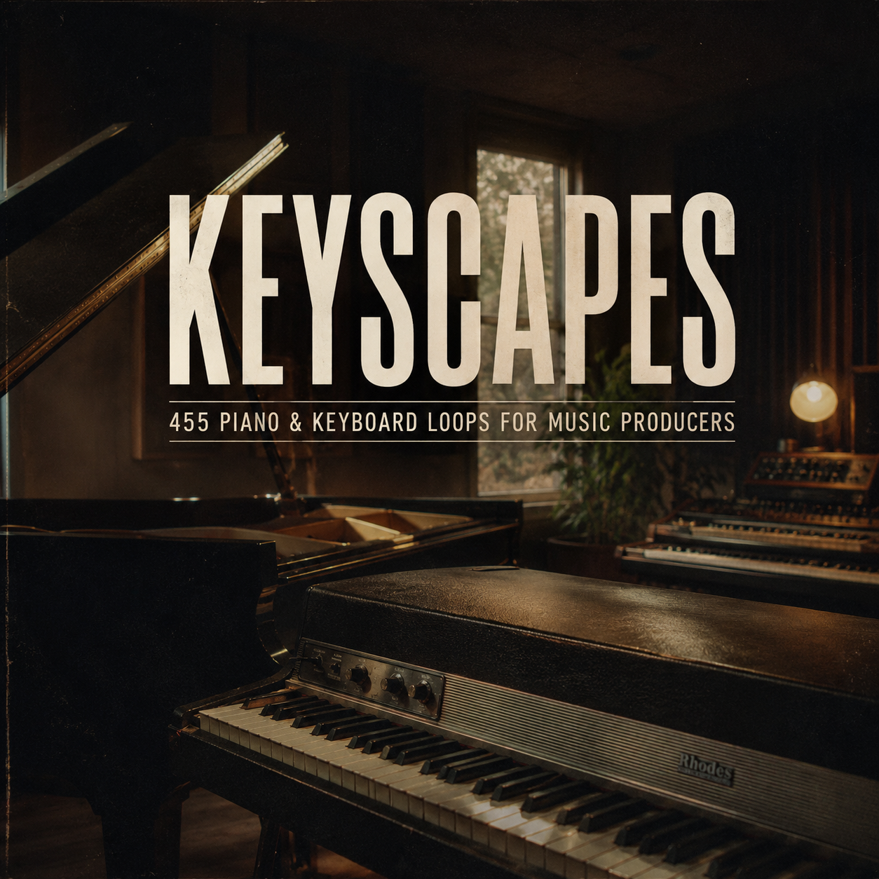 Smooth melodic piano and electric keys sample library