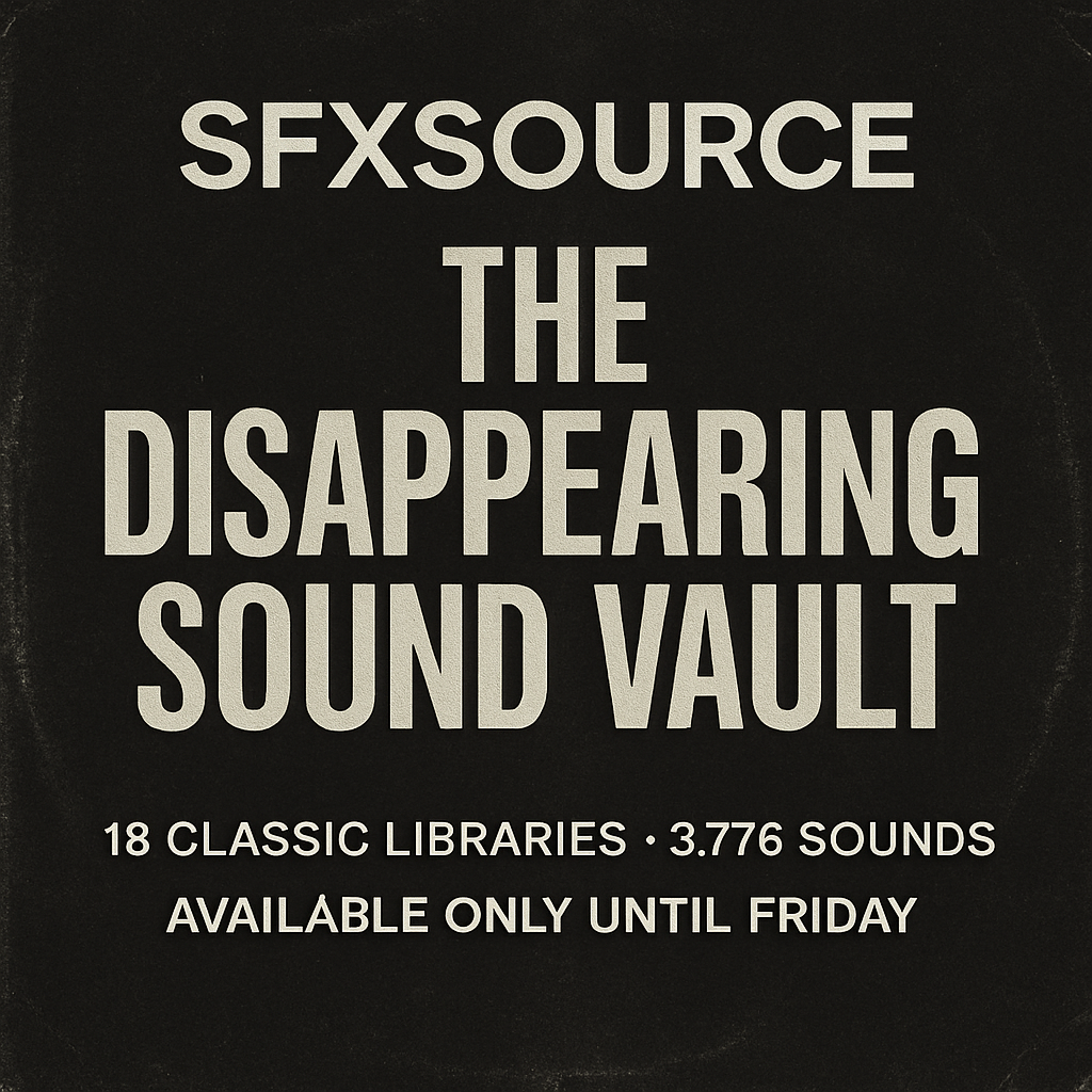 SFXSource: The Disappearing Sound Vault