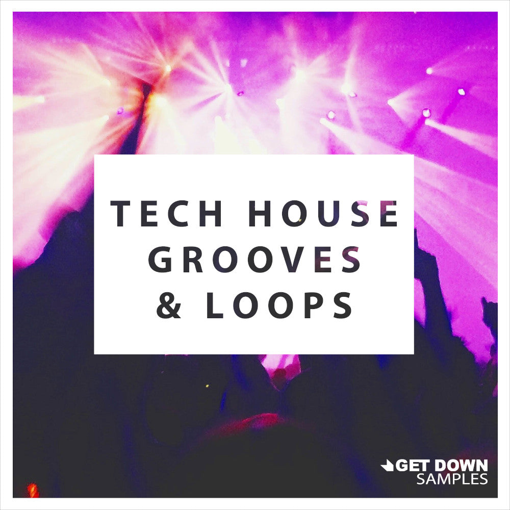 Tech House Grooves Vol. 3 sample pack - 24-bit WAV bass, synth, arp, and deconstructed beat loops for Tech House producers