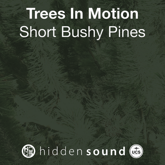 Trees In Motion: Short Bushy Pines