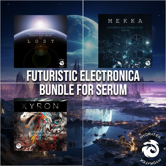 LIMITED STORE EXCLUSIVE | Futuristic Electronica Bundle for Serum