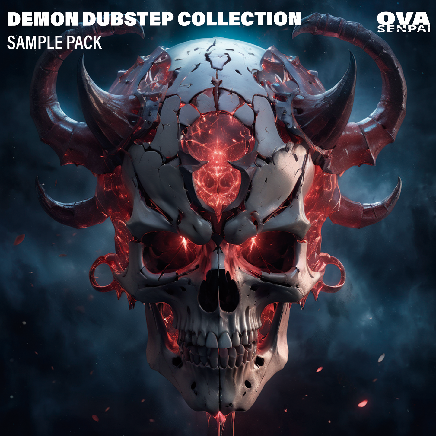 Explore the DEMON Dubstep Collection sample pack, featuring 200 bass hits, 160 drums, 35 Serum presets, melodies, FX, and MIDI files for heavy bass music production.