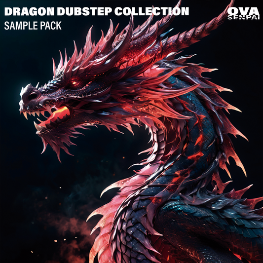 Explore the DRAGON Dubstep Collection sample pack, featuring 179 bass hits, 480 drums, 50 Serum presets, loops, FX, and MIDI for heavy bass music producers.