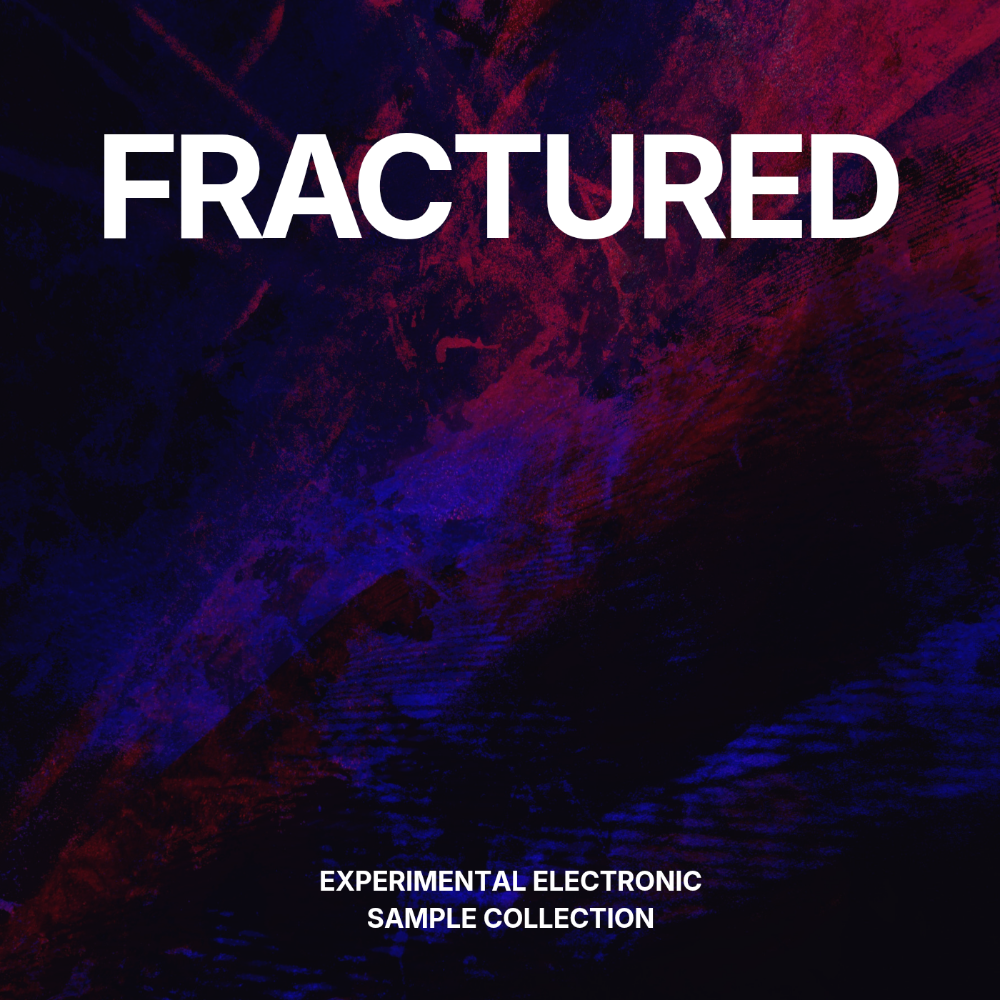 FRACTURED by CMPLEX Music is an 800-file experimental electronic sample collection featuring IDM, glitch, techno, ambient and leftfield sounds including drum loops, bass, percussion, synths, textures, drones, vocals, FX and one shots.