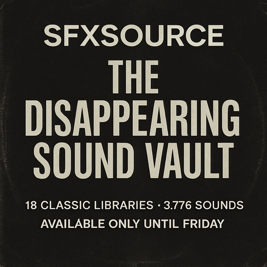 SFXSource: The Disappearing Sound Vault