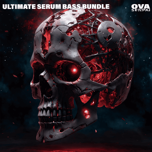 Ovasenpai’s Ultimate Serum Bass Bundle featuring 679 professional presets from full Ovasenpai collections, including basses, leads, pads, plucks, drums, FX, and atmospheres for dubstep, riddim, tearout, and color bass. Limited edition release.