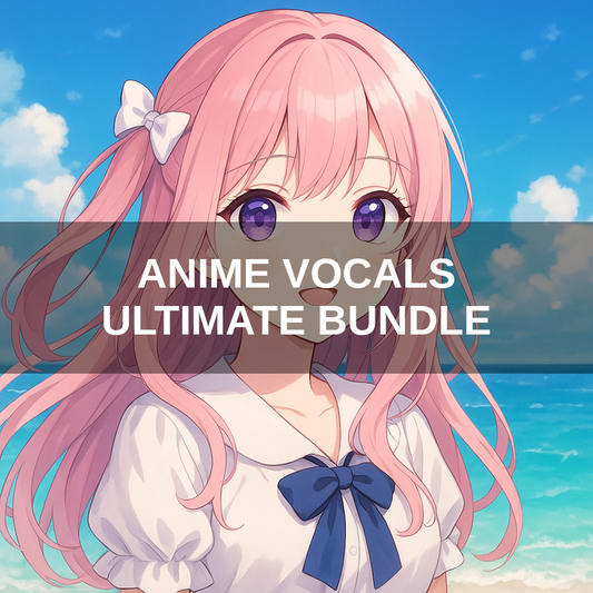 Anime Vocals: Ultimate Bundle with Japanese female vocal samples for music production, film sound, and game audio