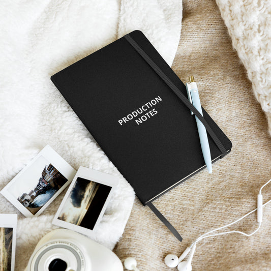 PRODUCTION NOTES | Hardcover bound notebook