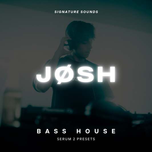JØSH Signature Sounds Bass House Serum 2 Presets cover artwork