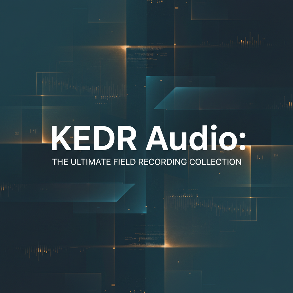 KEDR Audio: The Ultimate Field Recording Collection – Glitchedtones
