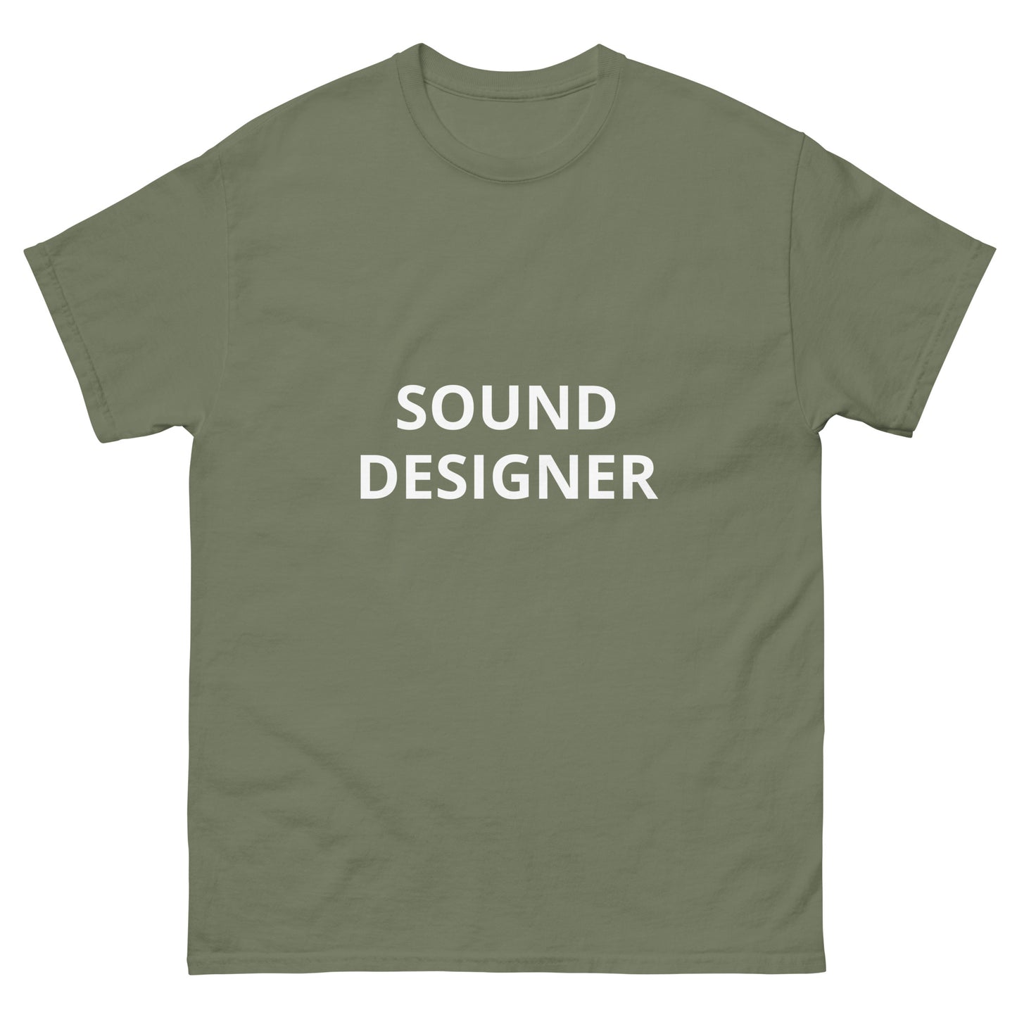 SOUND DESIGNER | Men's Classic Tee | 18 Colours | 5 Sizes