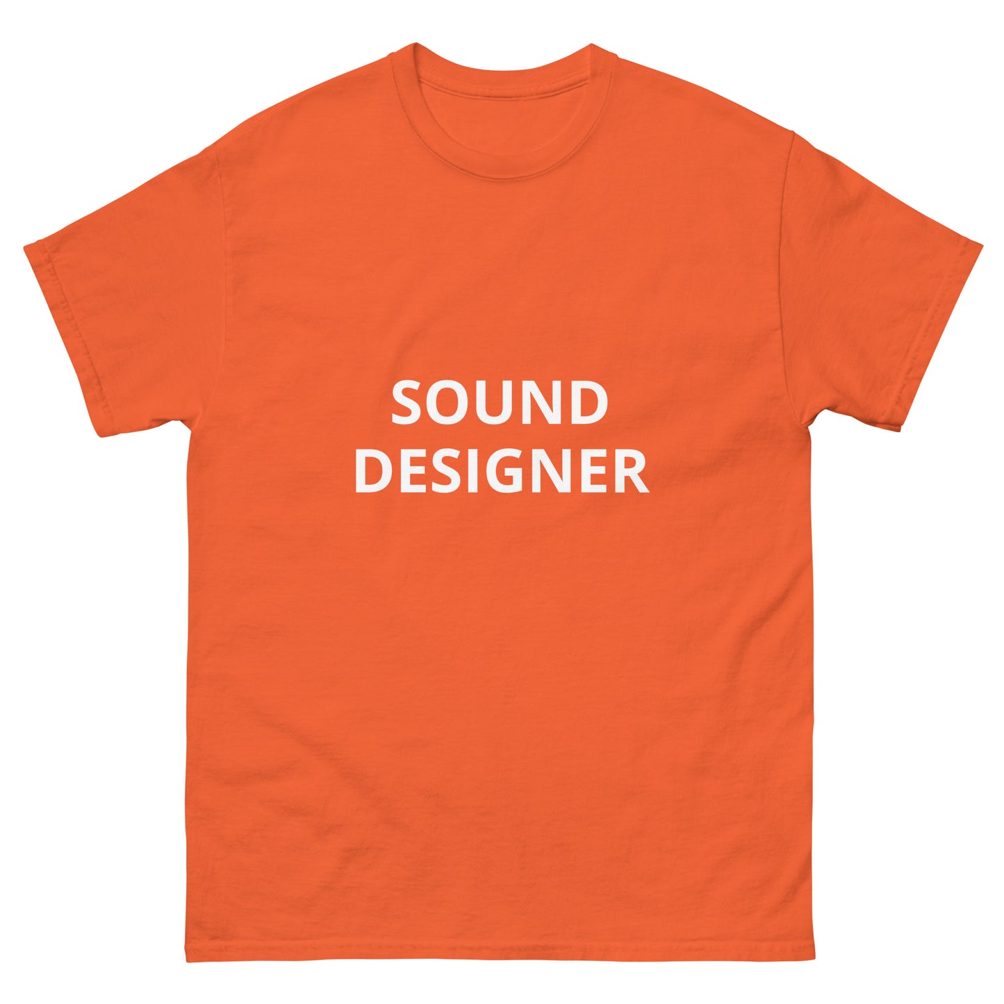 SOUND DESIGNER | Men's Classic Tee | 18 Colours | 5 Sizes