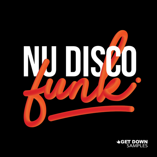 Nu Disco Funk sample pack - 24-bit WAV loops, basslines, chords, arps and MIDI construction kits for Nu Disco producers