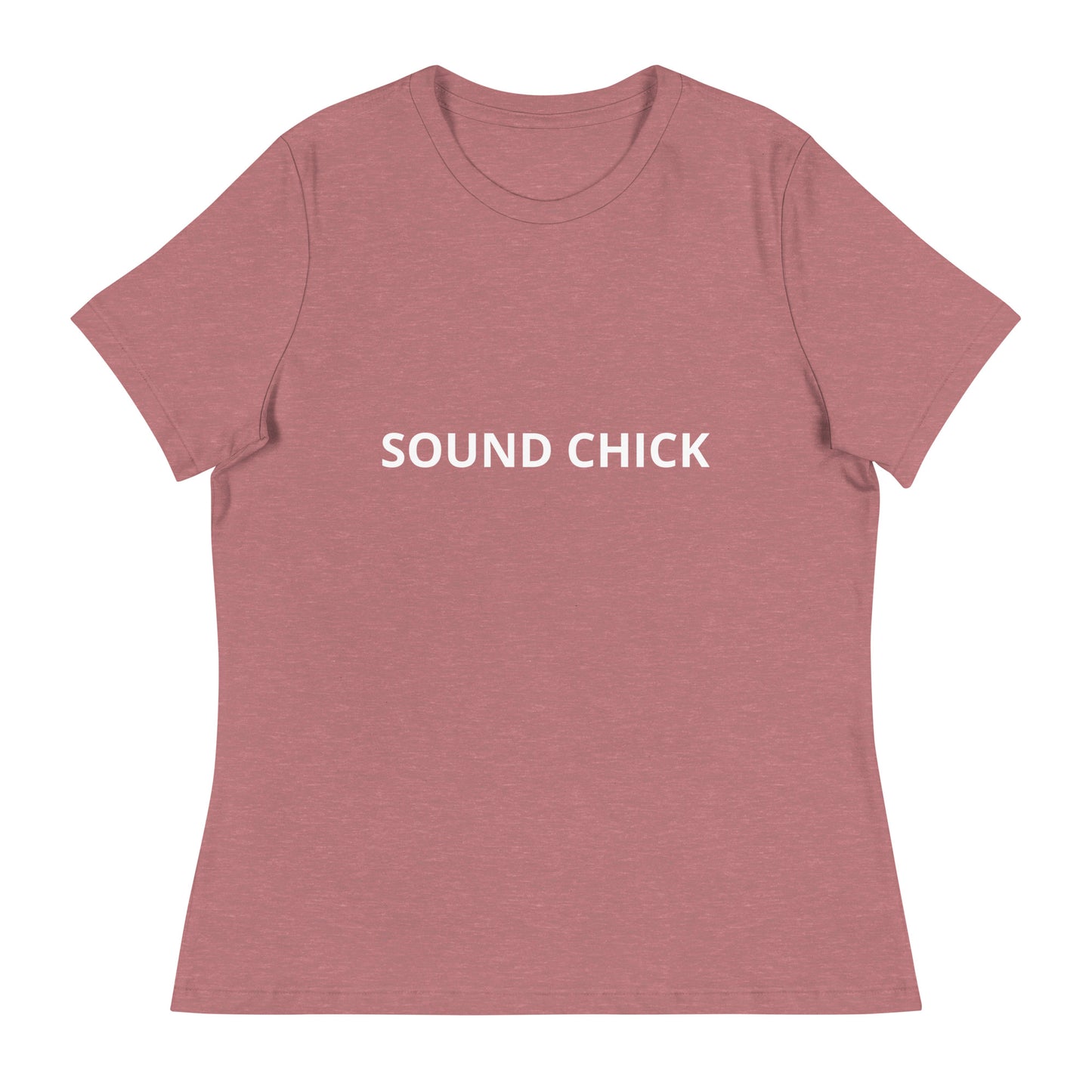 SOUND CHICK | Women's Relaxed T-Shirt | 5 Colours | 4 Sizes