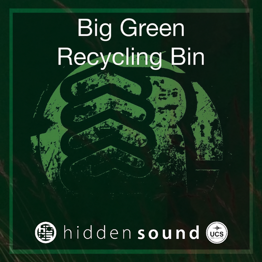 Big Green Recycling Bin