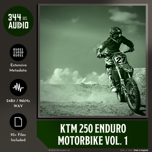 KTM 250 Enduro Motorbike
