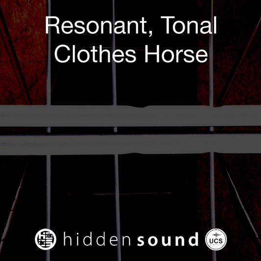 Resonant Tonal Clothes Horse