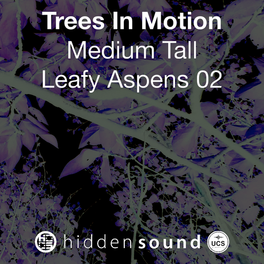 Trees In Motion: Medium Tall Leafy Aspens 02